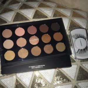 BRAND NEW! MAC Warm Neutral x15 Palette & #44 Lash